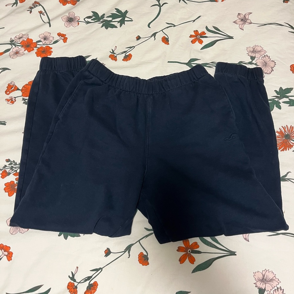 hollister navy blue sweatpant 🦕